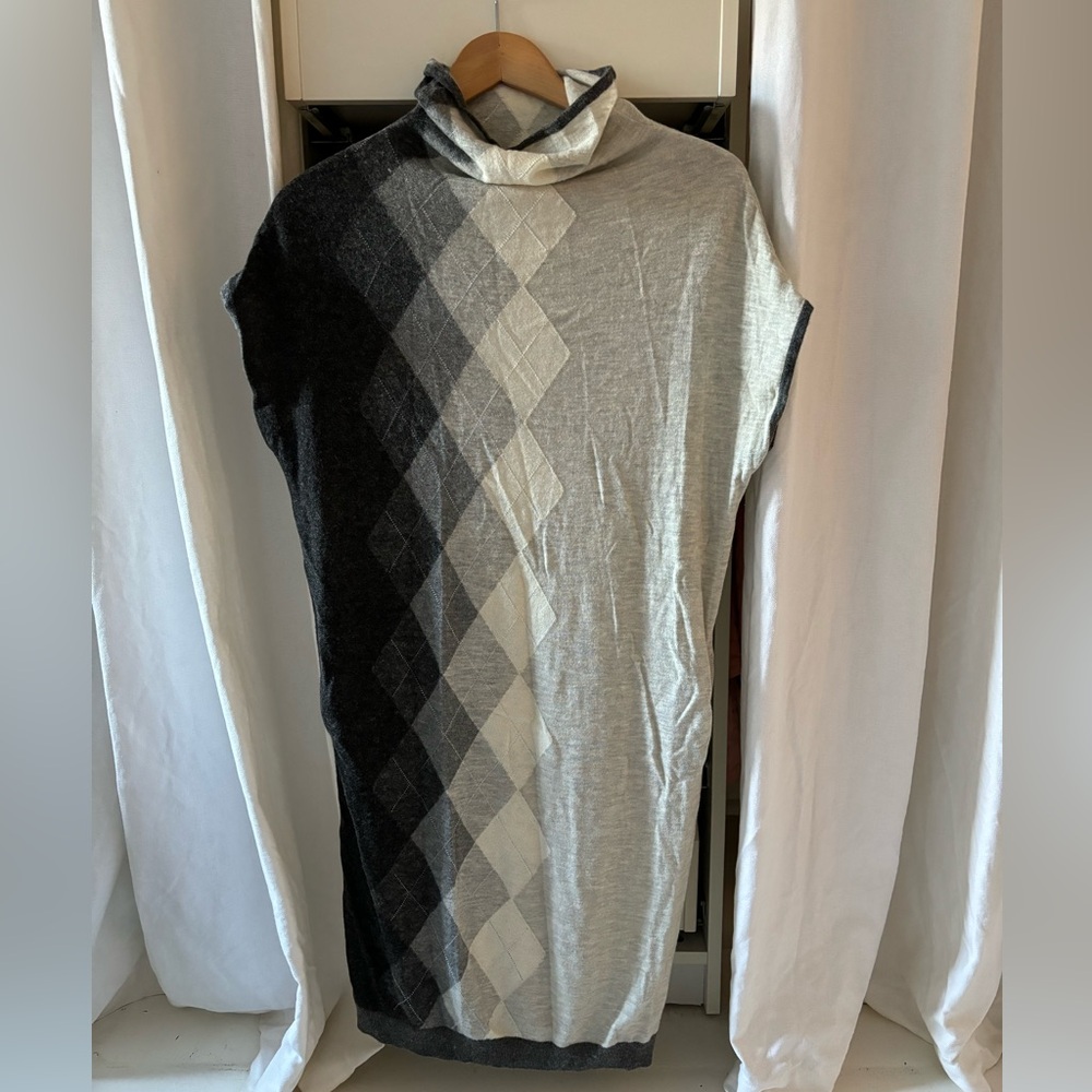 MaxMara fine wool sweater dress.